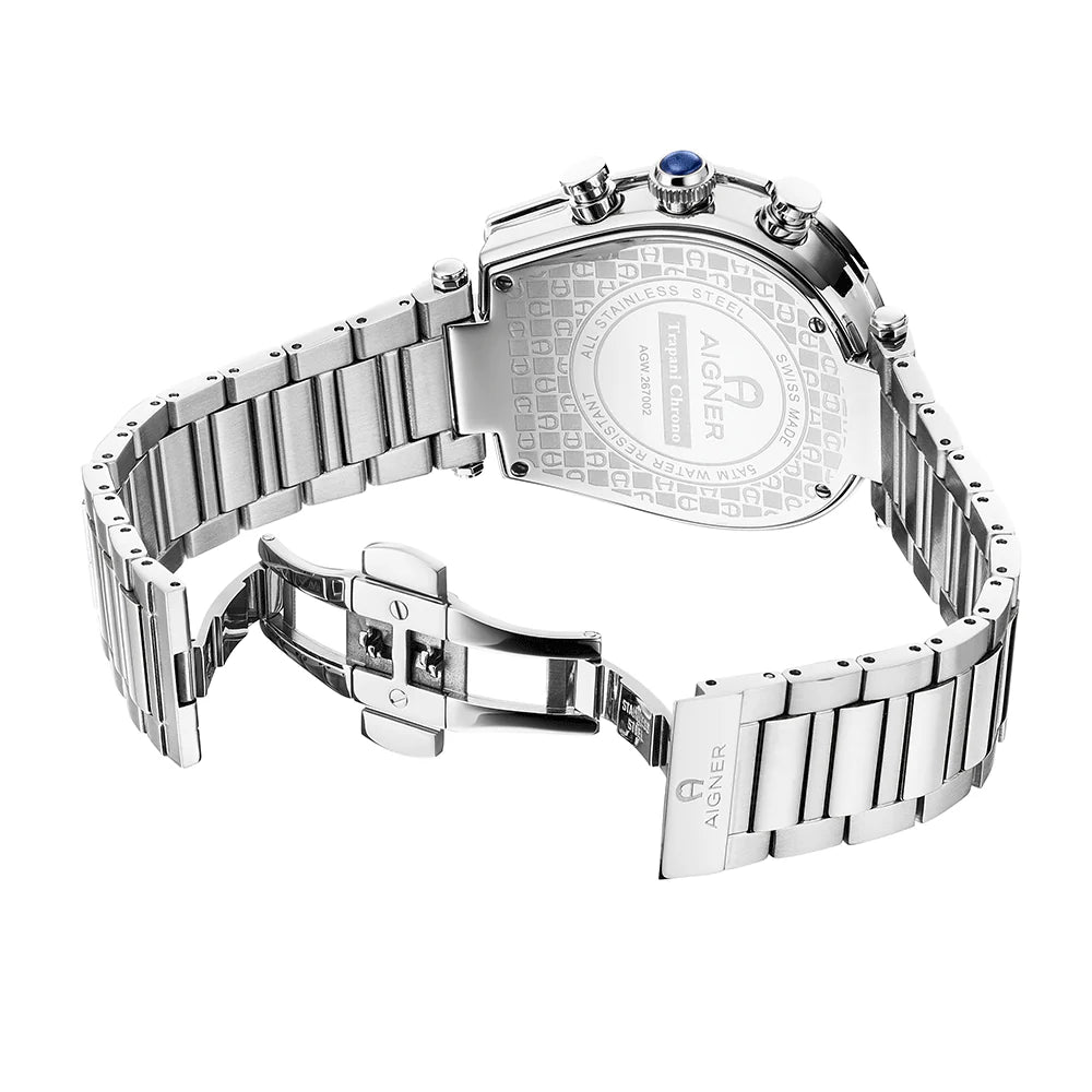 Aigner Trapani Chrono Gents Blue Dial Stainless Steel Watch | Fashion Watches | GCC | Men | Mens | Mens Watches | new-season-2025 | Watch | Watches Aigner Trapani Chrono Gents Blue Dial Stainless Steel Watch | Fashion Watches | GCC | Men | Mens | Mens Watches | new-season-2025 | Watch | Watches