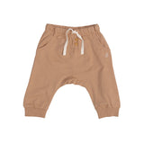Ein Ghein Kids Baby Boy's White & Light Brown Bottom