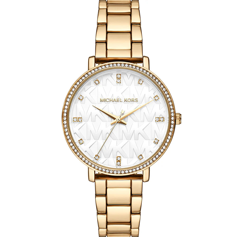 Michael Kors Pyper Ladies White Dial Gold Tone Watch | Fashion Watches | GCC | Watch | Watches | Women | Womens | Womens Watches Michael Kors Pyper Ladies White Dial Gold Tone Watch | Fashion Watches | GCC | Watch | Watches | Women | Womens | Womens Watches
