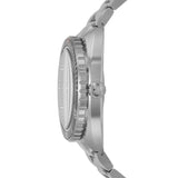 Fossil Breaker Gents White Dial Stainless Steel Watch