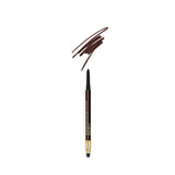 Lancome Le Stylo Waterproof Eyeliner pencil in dark brown with a retractable tip and smudger tool.