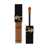 YSL All Hours Concealer: clear bottom with brown concealer, black cap with gold-toned YSL logo, and a brown angled doe-foot a
