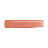Matte peachy-orange liquid ink swatch. It's a rectangular shape with a rounded left edge and a slightly textured right edge.