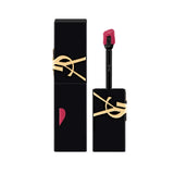Yves Saint Laurent The Inks Matte liquid lip colour in vibrant fuchsia, with a black rectangular case and gold-toned YSL logo