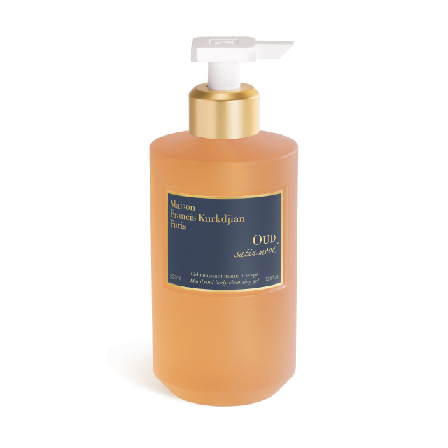Maison Francis Kurkdjian OUD Satin Mood Hand And Body Cleanisng Gel 350ml | Bathline | Beauty Niche Fragrances | Beauty Niche fragrances Bathline Maison Francis Kurkdjian OUD Satin Mood Hand And Body Cleanisng Gel 350ml | Bathline | Beauty Niche Fragrances | Beauty Niche fragrances Bathline