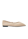 Alohas Women's Square-Toe Bow Ballet Flats