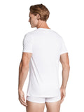 Hom Men's Basic White Shirt