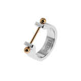 Diesel Gents Steel Silver Ring