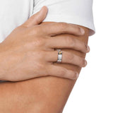 Diesel Gents Steel Silver Ring
