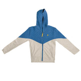Ein Ghein Kids Boy's Light Blue & Grey Hoodie