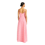 Ml By Monique Lhuillier Women's Linda Petal Pink Long Dress