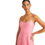 Ml By Monique Lhuillier Women's Linda Petal Pink Long Dress