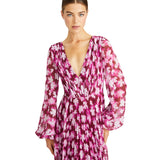 Ml By Monique Lhuillier Women's Melanie Floral Shadow Dress