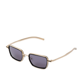 VAYO Ember Polarized Rectangular Sunglasses – Black