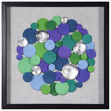 Million Stone Arts Cosmic Circles Framed Wall Art