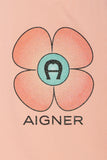 Aigner Kids Girl's Peach T-Shirt
