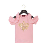 Aigner Kids Girl's Pink & Beige Set of  T-Shirt & Trouser