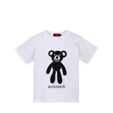 Aigner Kids Girl's White T-shirt