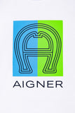 Aigner Kids Boy's White T-Shirt