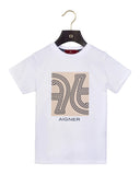 Aigner Kids Boy's Abstract Logo Graphic T-Shirt