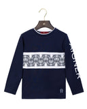 Aigner Kids Boy's Long-Sleeve Graphic Logo T-Shirt