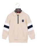 Aigner Kids Boy's Sporty Half-Zip Sweatshirt