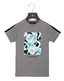 Aigner Kids Boy's Geometric Collage Logo T-Shirt