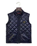 Aigner Kids Boy's Quilted Logo Waistcoat