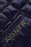 Aigner Kids Boy's Quilted Logo Waistcoat