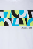 Aigner Kids Boy's White T-Shirt