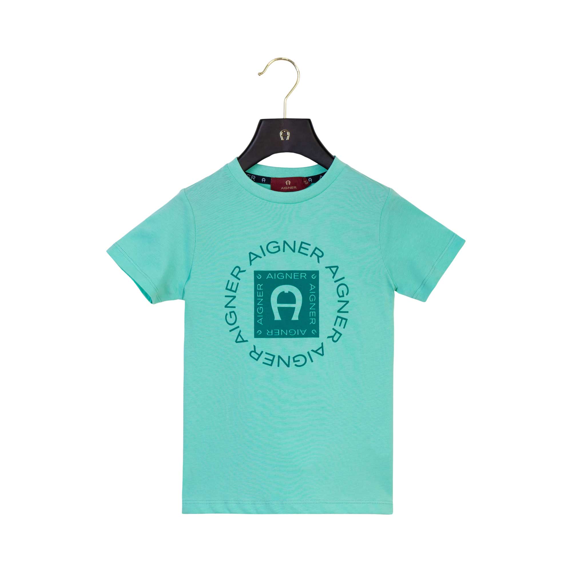 Aigner Kids Boy's Blue T-Shirt | GCC | Kids and Teens | Kids and Teens Boy Tops | Kids and Teens Tops | Kids Boys (3 YRS -16 YRS) | Kids Clothing | Kids Fashion | Kids T-Shirts | Kids Teen Collection | Tops
