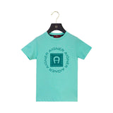 Aigner Kids Boy's Blue T-Shirt