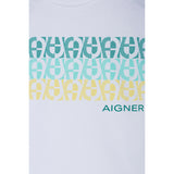 Aigner Kids Boy's White T-Shirt