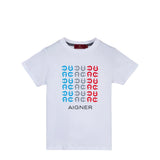 Aigner Kids Boy's White T-shirt
