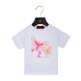 Aigner Kids Girl's Cotton Butterfly T-Shirt