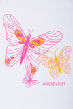 Aigner Kids Girl's Cotton Butterfly T-Shirt
