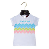 Aigner Kids Baby Girl's White T-Shirt