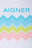 Aigner Kids Baby Girl's White T-Shirt