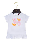 Aigner Kids Baby Girl's White T-Shirt