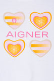 Aigner Kids Baby Girl's White T-Shirt