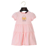 Aigner Kids Baby Girl's Cotton Tiered Dress with Bag Print