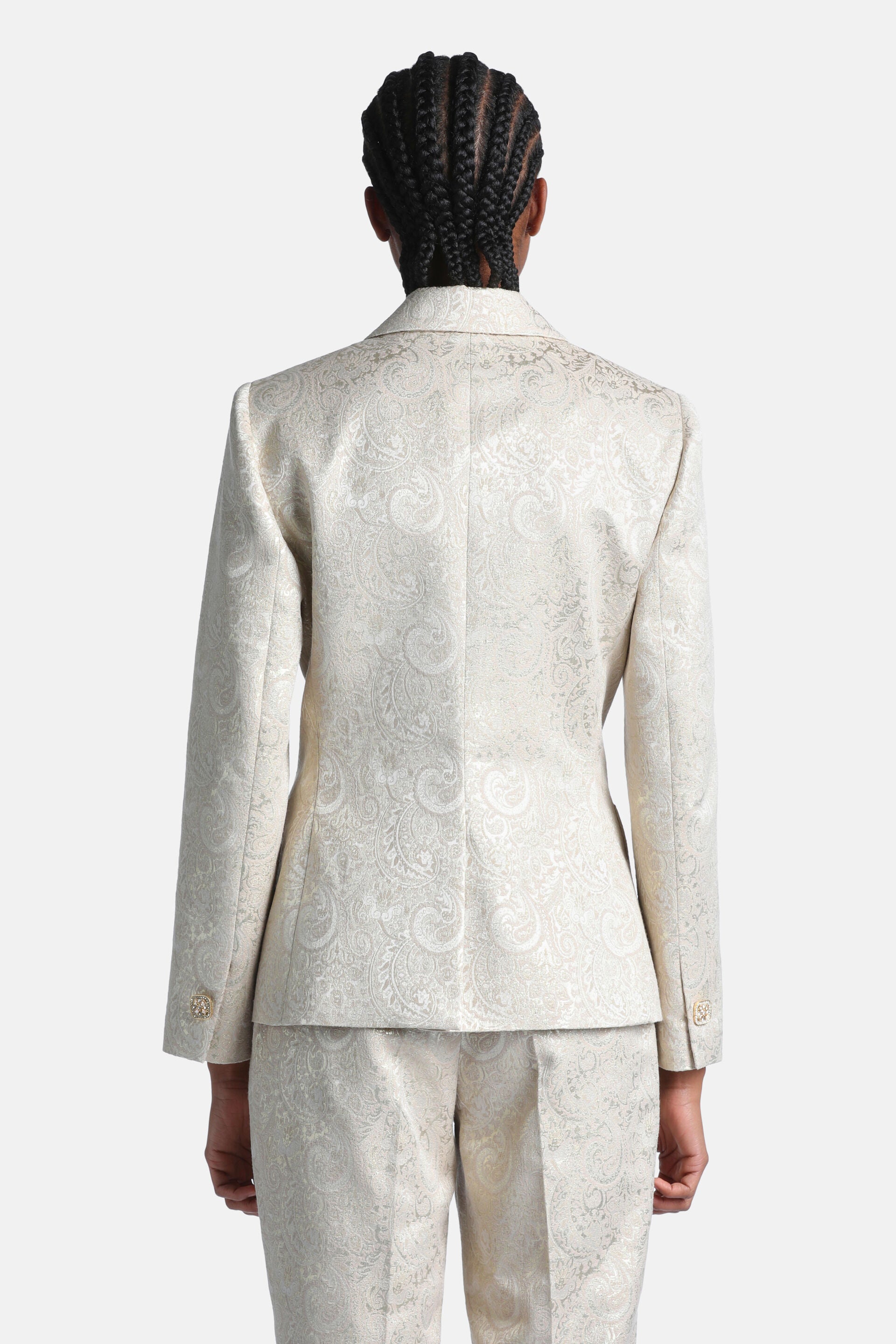 Luisa Spagnoli Suggestivo Women's Platinum Blazer