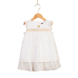 Aigner Kids Baby Girl's Bright White Dress