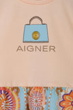 Aigner Kids Baby Girl's Peach Dress