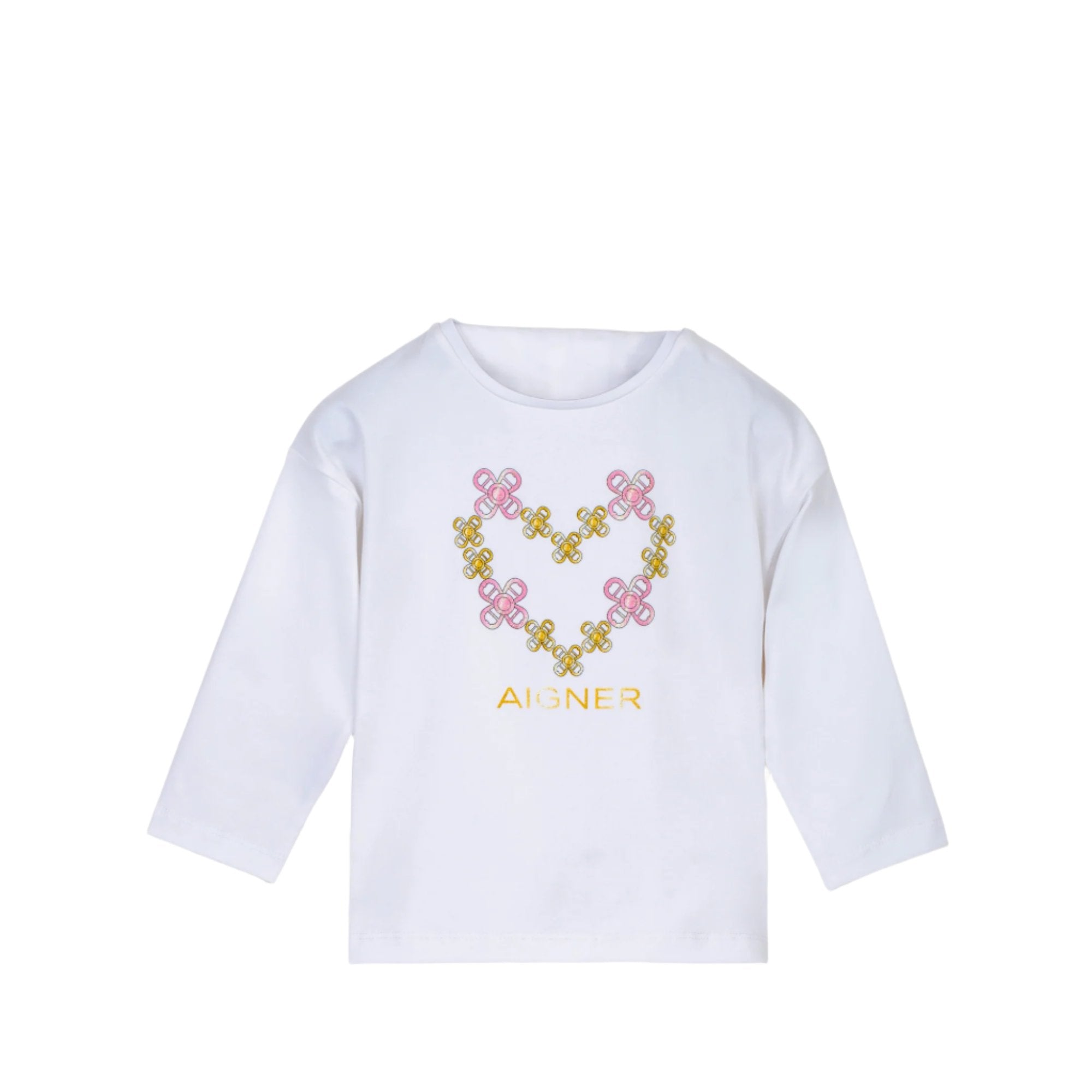 Aigner Kids Baby Girl's Long Sleeve T-shirt | Baby | Baby Collection | Baby Girl | Baby Girl (9M - 36M) | Baby Girl Tops | Baby Tops | FYFL | GCC | Tops | Winter 2024 Aigner Kids Baby Girl's Long Sleeve T-shirt | Baby | Baby Collection | Baby Girl | Baby Girl (9M - 36M) | Baby Girl Tops | Baby Tops | FYFL | GCC | Tops | Winter 2024