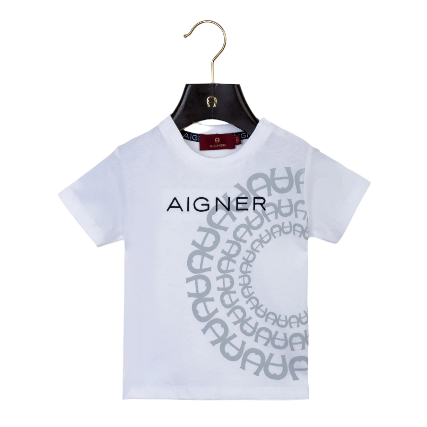 Aigner Kids Baby Boy's White T-Shirt | Baby | Baby Boy (9M - 36M) | Baby Boy Tops | Baby Collection | Baby Tops | GCC Aigner Kids Baby Boy's White T-Shirt | Baby | Baby Boy (9M - 36M) | Baby Boy Tops | Baby Collection | Baby Tops | GCC