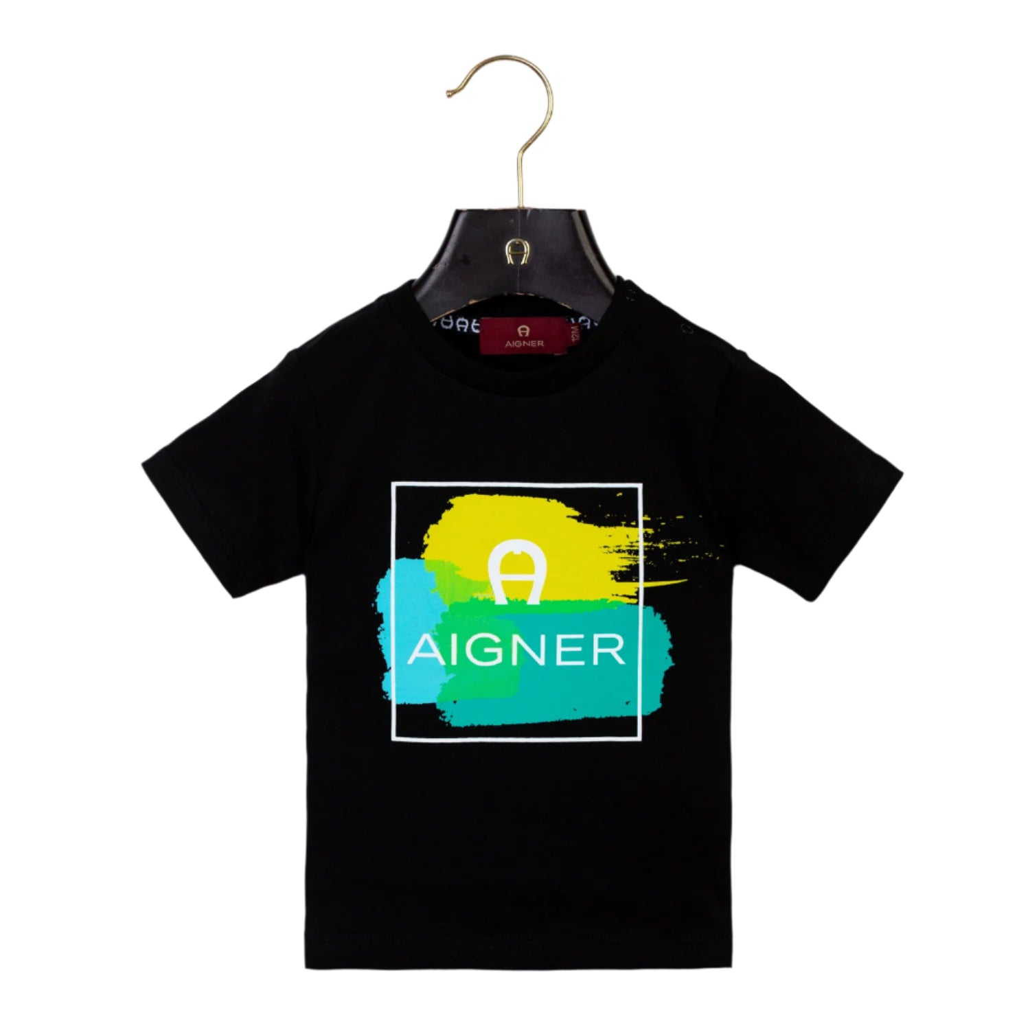 Aigner Kids Baby Boy's Black T-Shirt | Baby | Baby Boy (9M - 36M) | Baby Boy Tops | Baby Collection | Baby Tops | GCC Aigner Kids Baby Boy's Black T-Shirt | Baby | Baby Boy (9M - 36M) | Baby Boy Tops | Baby Collection | Baby Tops | GCC