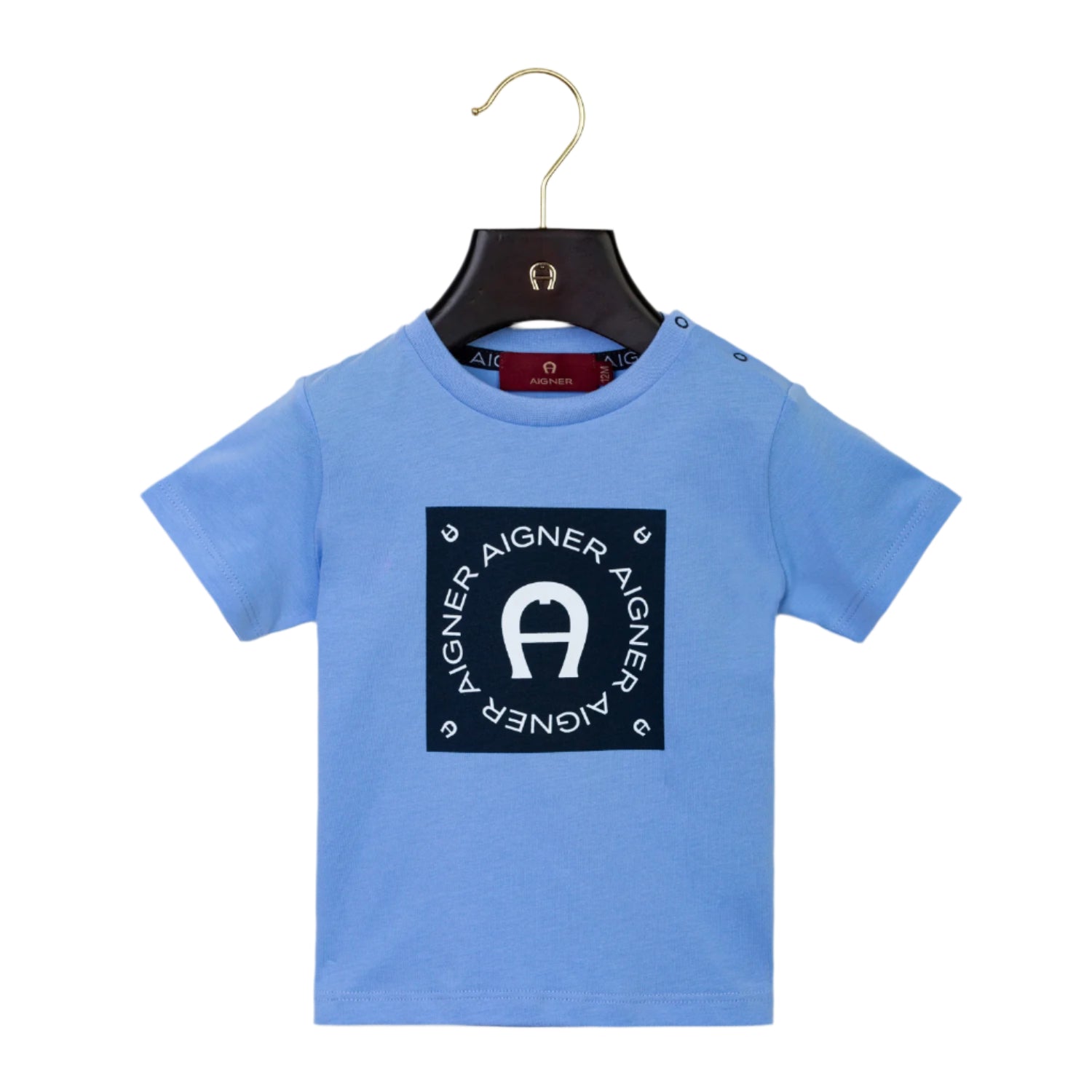 Aigner Kids Baby Boy's Blue T-Shirt | Baby | Baby Boy (9M - 36M) | Baby Boy Tops | Baby Collection | Baby Tops | GCC Aigner Kids Baby Boy's Blue T-Shirt | Baby | Baby Boy (9M - 36M) | Baby Boy Tops | Baby Collection | Baby Tops | GCC