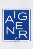 Aigner Kids Baby Boy's White & Blue T-Shirt