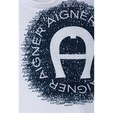 Aigner Kids Baby Boy's Navy & White  T-Shirt